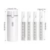 Travel Size Toiletry Bottles 4 in 1 Set Portable Leak Proof Cosmetic Containers ABS PET Material