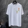 8959 CHROME HEARTS 2026 Summer New High Quality Cotton Round Neck Loose Large Size Men's and Women's T-shirt Couple T-shirt