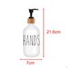 Liquid Bottle Soap Dispenser Manual Refillable Shampoo Lotion for