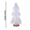 Mini Christmas Elegant Tree Decor Charming Star Shape Design Tabletop Display For Joy Holiday