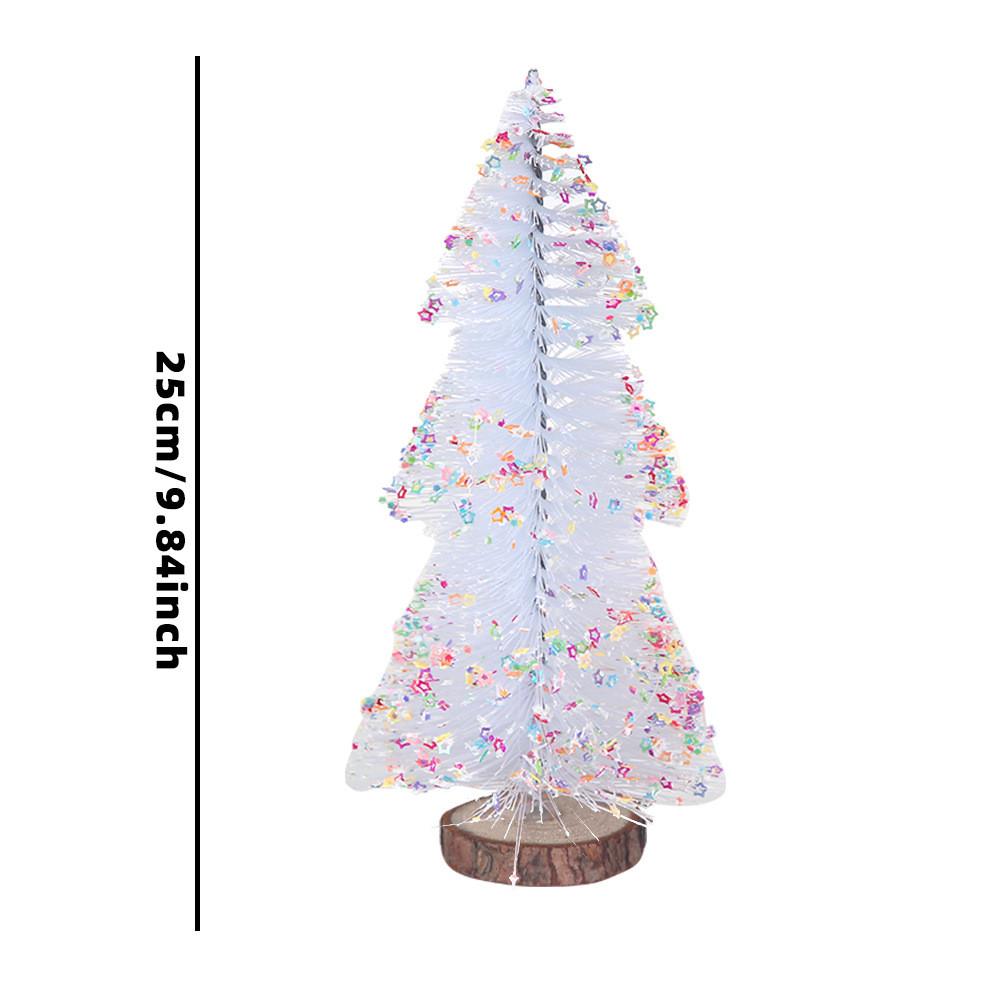 Mini Christmas Elegant Tree Decor Charming Star Shape Design Tabletop Display For Joy Holiday