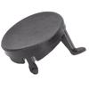 Front Door Panel Handle Inside Screw Cover Cap CV6Z58237W10AA Replacement for Focus 2012 2014 Black