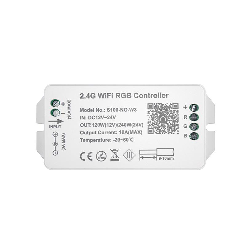 Graffiti RGB WiFi Light Strip Controller with Remote & Voice Control