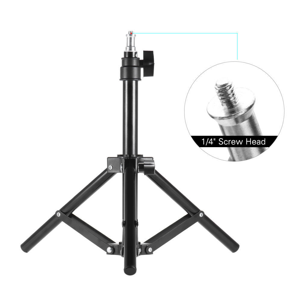 Photography Photo Studio 50cm/ 20inch Aluminum Alloy Mini Light Stand Table Top Backlight Stand