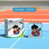 Creative DIY Cute Table Tennis Racket Building Block Model Tiny Particle Educational Assembly Toy Christmas Gift
