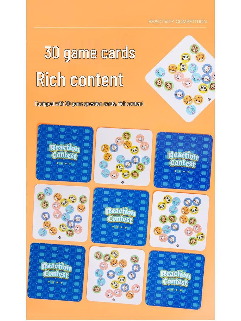 Children's Interactive Attention and Concentration Training Game (Ages 3-6) - Reaction Speed Challenge Table Toy