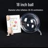 Valentine's Day Transparent Bopo Balloons for Decorations