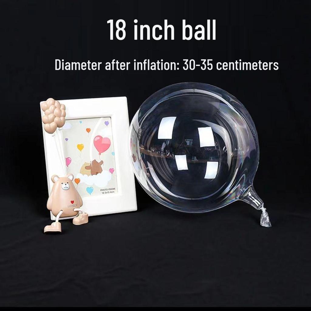 Valentine's Day Transparent Bopo Balloons for Decorations
