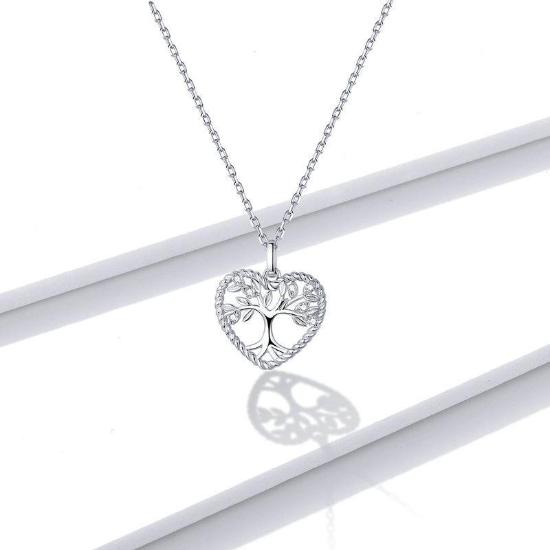 Barbie Original design tree of life love temperament high-end original ins style S925 silver necklace women's style ZJYXL-YS-120