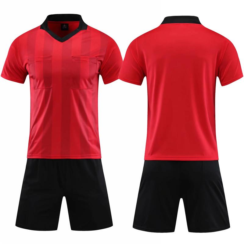 2026 Herren Sommer Fußball Schiedsrichter Schnelltrocknendes Uniform Set - Lockere Passform, Kurzarm