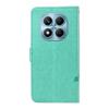 For Xiaomi Redmi Note 14 Pro 4G PU Leather Cases Flower Pattern Wallet Stand Phone Cover with Strap