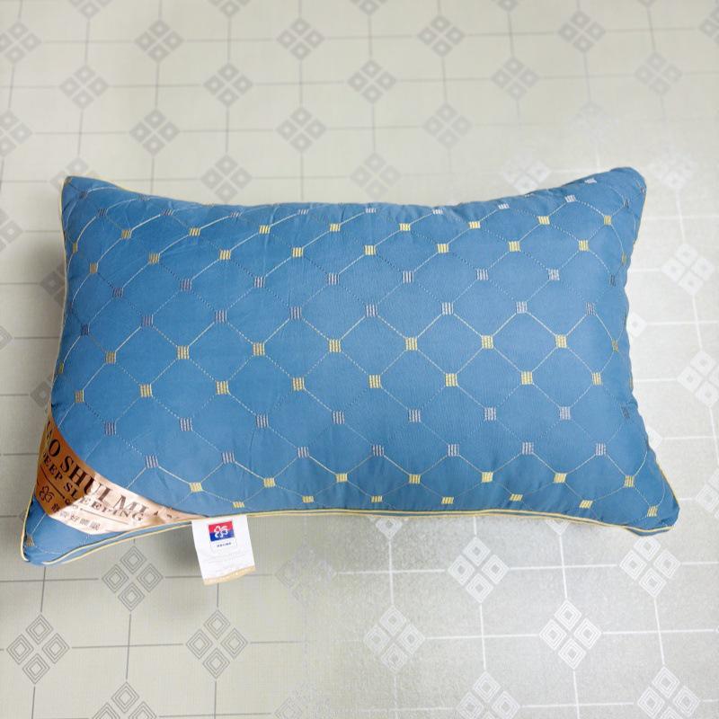 Hotel Quality High and Low Pillows - Durable, Neck Supportive Pillow Inserts for Home, Dormitory, or B&B Use