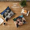 D-Dominic Singer F-Fike Cushion Cover Polyester Sofa Cushions Decorative Throw Pillows Home Decoration Pillowcover