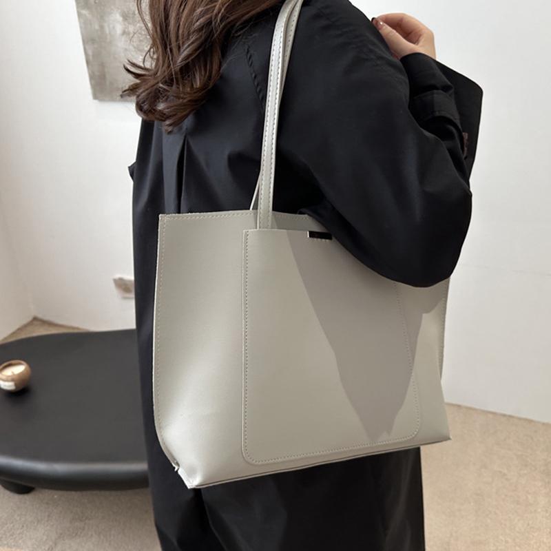 Hochwertige PU-Leder Schulter Crossbody Tragetasche Große Kapazität Handtasche Geldbörsen Marke Luxus Designer Damen Taschen