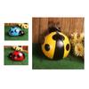 Wall decoration in Coccinella from a realistic wall artistic decoration for
