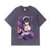 275 GSM Washed T-shirts 100% Cotton Hensuki V1 Sayuki Print Unisex Heavy Cotton T Shirt