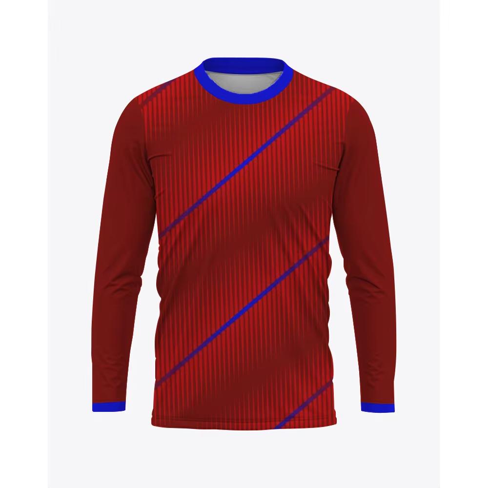 Herren Bequemes 3D-Druck Langarm T-Shirt Fitnessstudio Schnelltrocknend Outdoor Locker Sport Tennis Laufen T-Shirt
