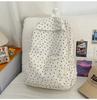 Schoolbag Japanese Ins Girl's Heart Bow School Bag, Junior and Senior High School Student Backpack Large Capacity Autumn and Winter Lightweight 