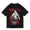 Attack On Titan Brand Unisexs and Womens Cotton Tshirts 2026 Summer Cartoon Pattern Loose Casual Shortsleeved Top