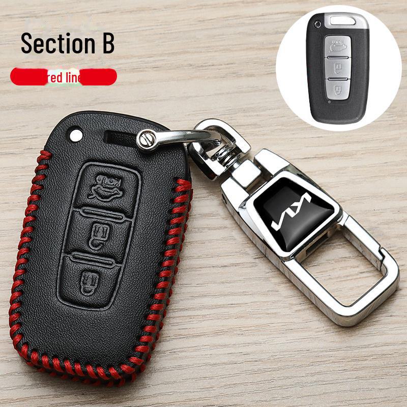 

Чехол для ключа Kia Huanchi для моделей K3, Shibo, Tuojie, KX3 и Aopao Key case + keychain
