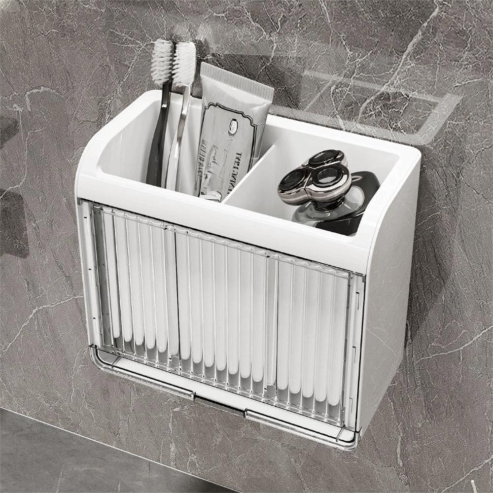 Ventilated Chopstick Storage Box Space-Saving Kitchen Utensil Holder  Bathroom