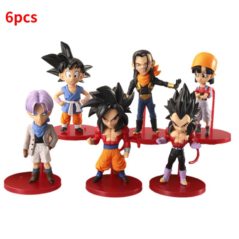 Ball Goku Dragon Vegeks Action Figures Anime Collectible Toy Doll Model Display