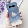 Per Samsung Galaxy S10+ S10 S10e Elegante Custodia per Telefono con Motivo Floreale e Farfalle Per Samsung S10e S10 Plus S 10 4G Custodie Morbide in Silicone TPU