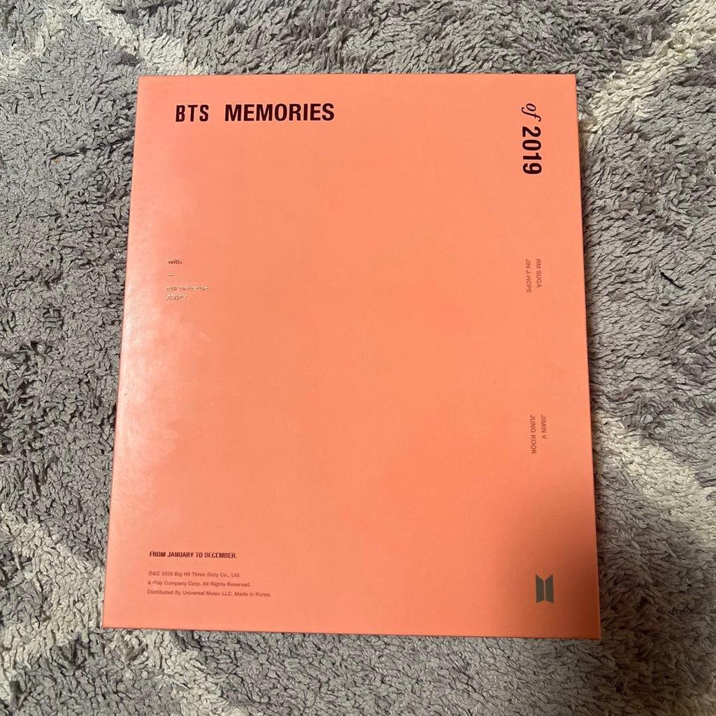 [USED] BTS Memories of 2019