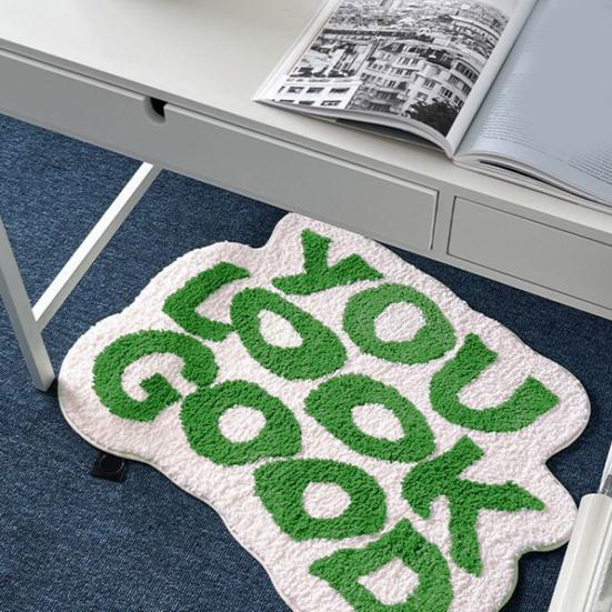 Bath Mat Anti-slip Bathroom Rug Super Soft Quick Dry Water Absorption Ultra-thick