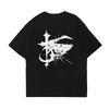 Short Sleeve Tshirt Unisex Unisex Gothic Vintage Y2k Grunge Streetwear Loose Casual Tee Top