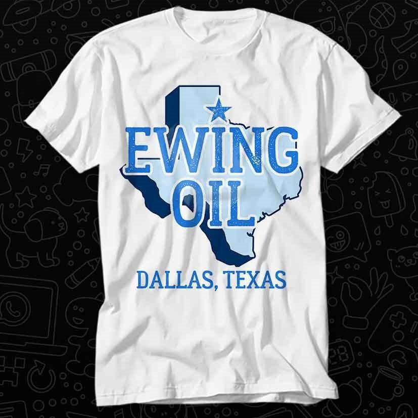 

Vintage Dallas Texas Ewing Oil T Shirt 392 XL