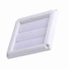 1 PC Plastic   Vent Grille Cover 3 Flaps Wall Duct Ventilation Grill With Net New 15*15cm