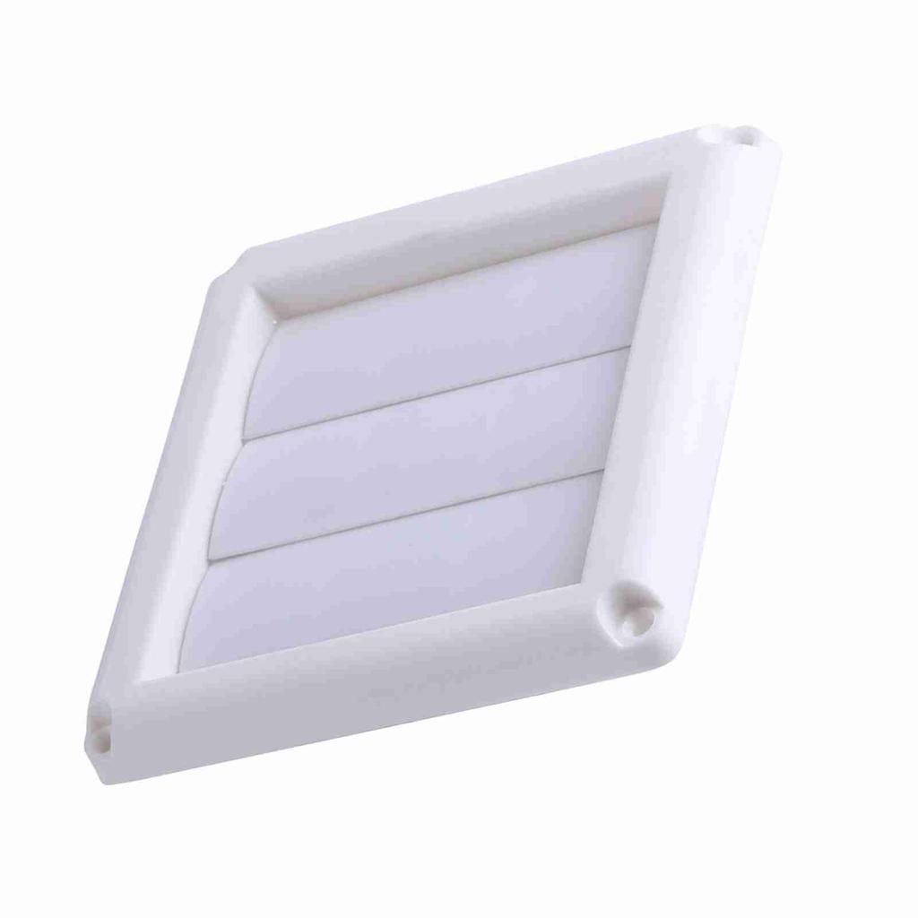 1 PC Plastic Vent Grille Cover 3 Flaps Wall Duct Ventilation Grill With Net New 15*15cm