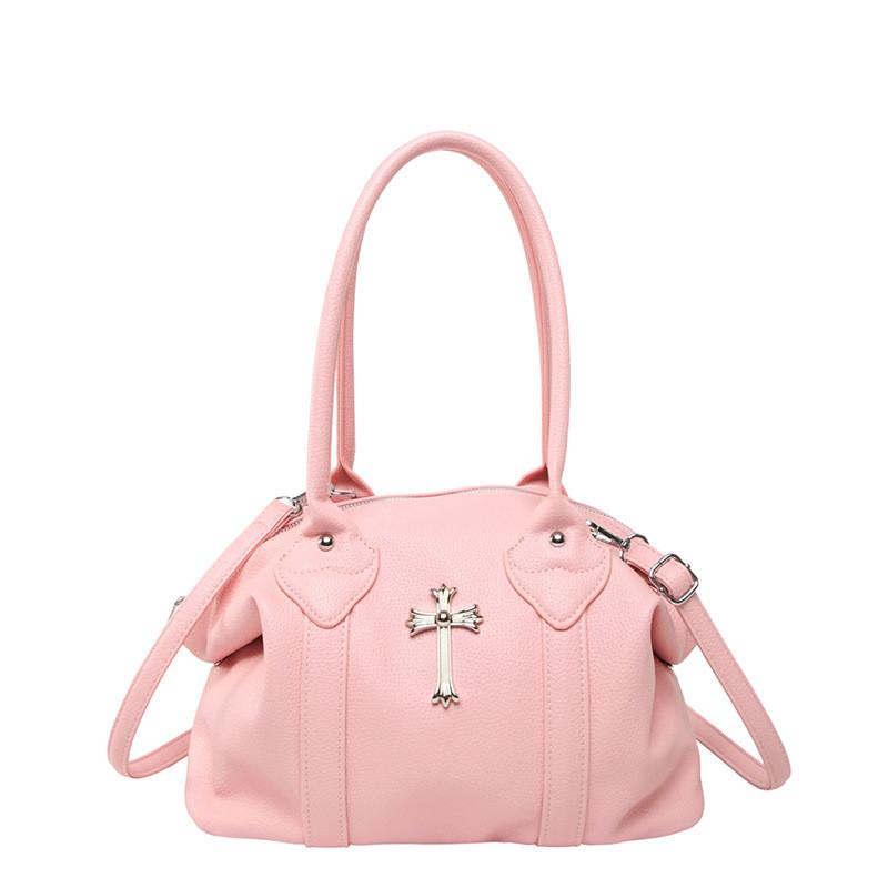

Bag Crossbody Women Summer Pu Fashion Minimalist Urban Daily Work Casual Outings розовый