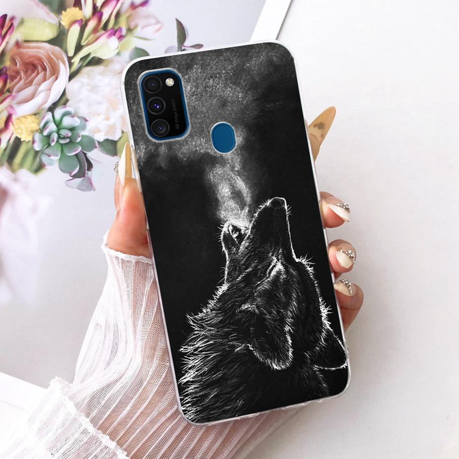 For Samsung Galaxy M21 Case SM-M215F New Fashion Painted Cover Soft Silicone Case For Samsung M21 2021 M 30 s Galaxy M30s Fundas