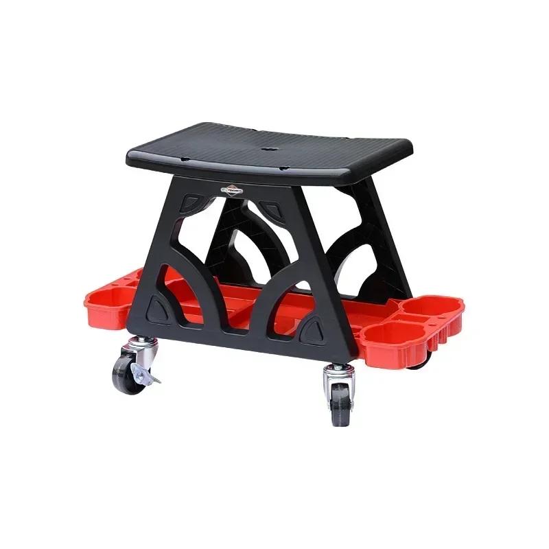 Car Multi-Function Chair Mechanic For Wax Polishing Projects Car Creeper Stool Chair Mobile Creeper Seat Car Wash Supplies