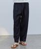 TRIP LE SENS Double-Pleated Semi-Balloon Tapered Slacks_Beige