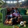 Godzi-lla Destruction Throws Blanket Flannel Blankets Plush for Couch Bed Gifts for Men Women Travel picnic blanket Christmas fan gifts
