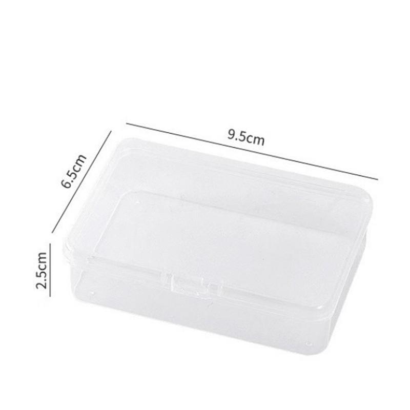 3/10Box Game Collection Cards Transparent Plastic Boxes Playing Cards Storage Case Poker Game Card Box Games Card Organizer