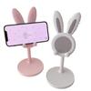 The Cute Rabbit Mobile Phone Stand Desktop Can Lift And Adjust The Desktop Phone Accessories  Phone Stand  Phone Grip