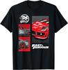 Fast & Furious 25th Anniversary Car Montage T-Shirt