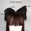 Plush Cat Ear Headband With Tail Accessory Set Lolita Fashion Cosplay Kawaii Anime Style Hair Decoration