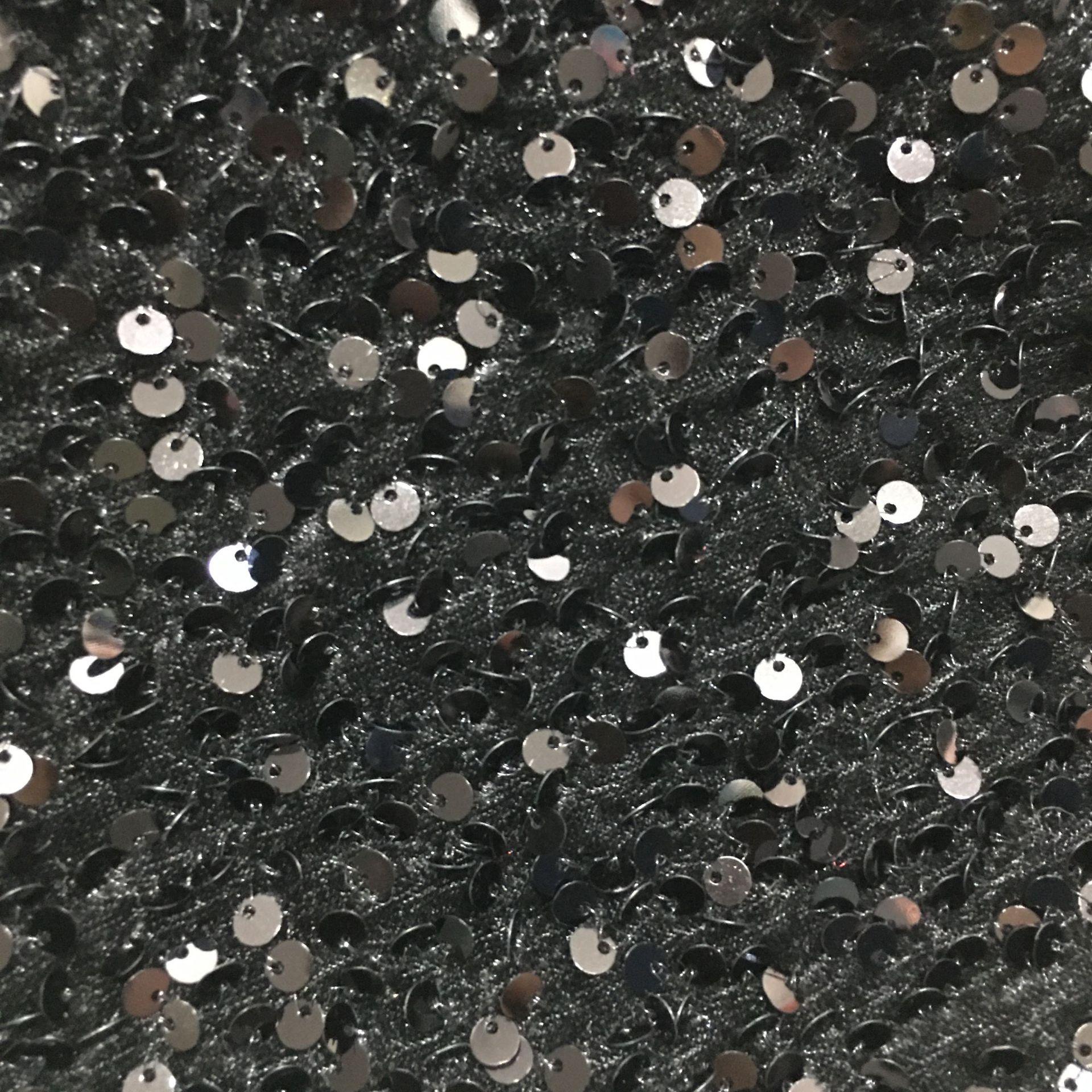 

50-цветная фланелевая ткань с пайетками толщиной 5 мм : Эластичная, вышитая для женской одежды и обуви