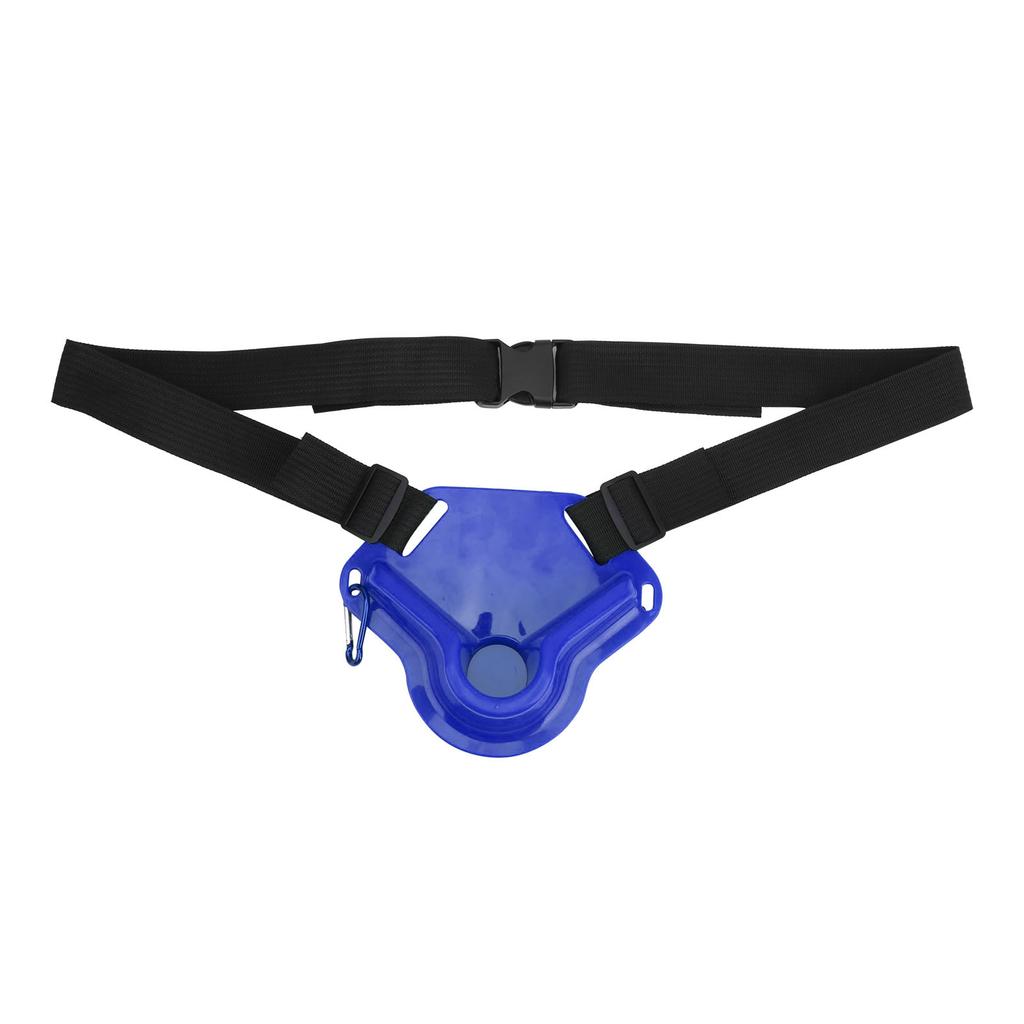 Przenośny Morski Wędka Brzuszny Pas Podtrzymujący Akcesorium do Wędki do Wędkarstwa Łodziowego niebieski