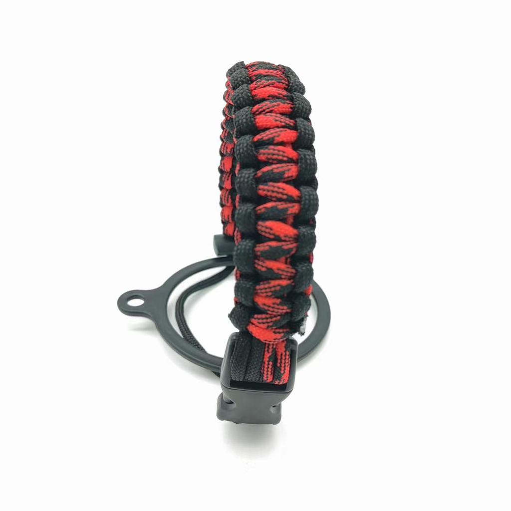 Water Bottle Accessories Paracord Rope Holder Wide Mouth Bottle Portable Rope Hand Strap Cup Carrier Color Cupful Rope