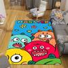 Cartoon Monsters Rug Floor Mat for Living Room or Bedroom Soft and Comfortable Carpet a Gift for Birthday and Holiday.SFF0917550