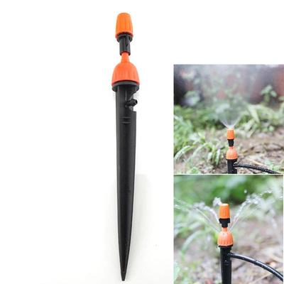 5 stücke 2 Weg Einstellbare Garten Wasser Spray Tropf Bewässerung Beschlagen Düse Sprinkler Garten Bewässerung kits Tropf