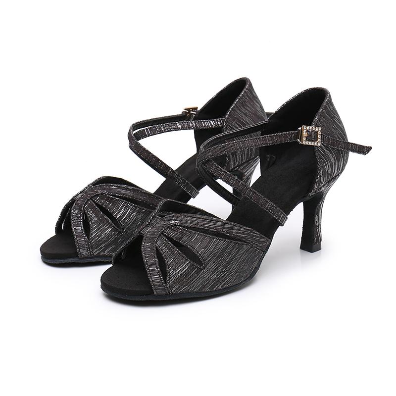 Damskie dziewczęce buty do tańca latynoskiego i tango buty z odkrytymi palcami rozmiar 34-41