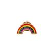Creative Rainbow Metal Badge Fun Rainbow Brooch Clothing Accessory Pin Cute Rainbow Cartoon Medal Accessory