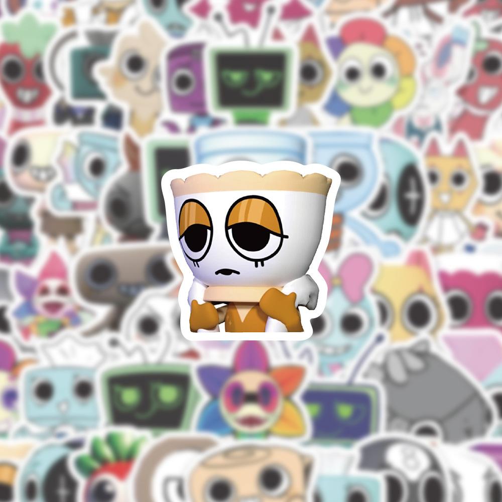 Stickers In The World Of Dandy (Dandy) Roblox Dandy's World Sticker Pack Stickers Set 60 Pcs